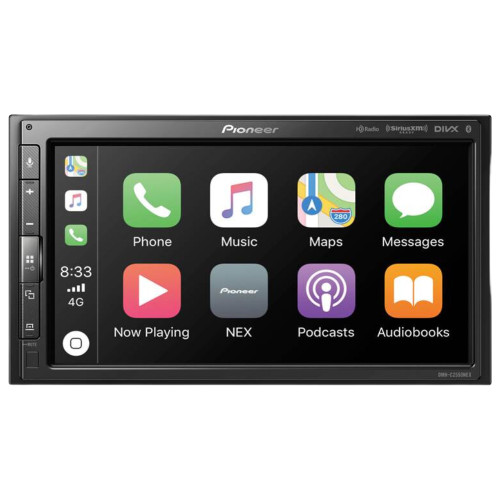 Pioneer DMH-C2550NEX 6.8" modular Car Receiver + FREE Scosche Dual Front/Rear HD Dash Cam Bundle