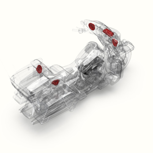 Rockford Fosgate TMS65 6.5" Full Range Upper/Lower Fairing and Tour-Pak Speakers