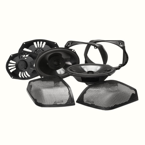 Rockford Fosgate HD14RK-STAGE2 2-Speaker and Amp Kit for Select 2014+ Road King