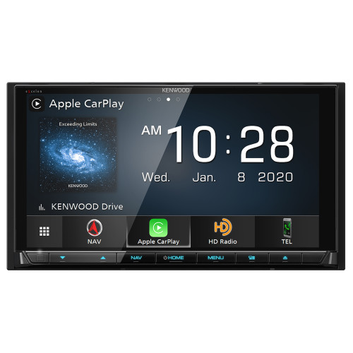 Kenwood eXcelon Reference DNX997XR 6.8" DVD Navigation w/ Apple CarPlay