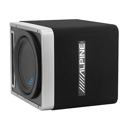 Alpine S-SB12V Pre-Loaded S-Series 12-inch Linkable Subwoofer Enclosure