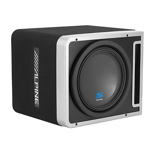 Alpine S-SB12V Pre-Loaded S-Series 12-inch Linkable Subwoofer Enclosure