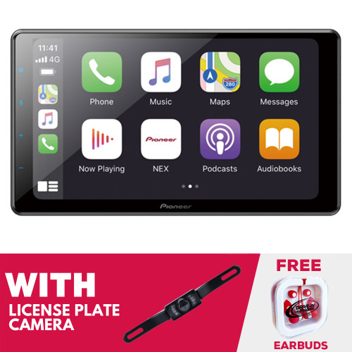 Pioneer DMH-WC6600NEX 9.0" Digital Multimedia Receiver with License Plate Camera Pioneer DMH-WC6600NEX 9.0" Digital Multimedia Receiver with License Plate Camera