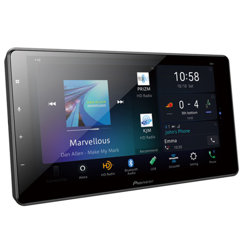 Pioneer DMH-WC6600NEX 9.0" Digital Multimedia Receiver with License Plate Camera