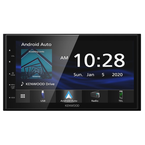 Kenwood DMX47S 6.8" Digital Multimedia CarPlay & Bullet Backup Cam