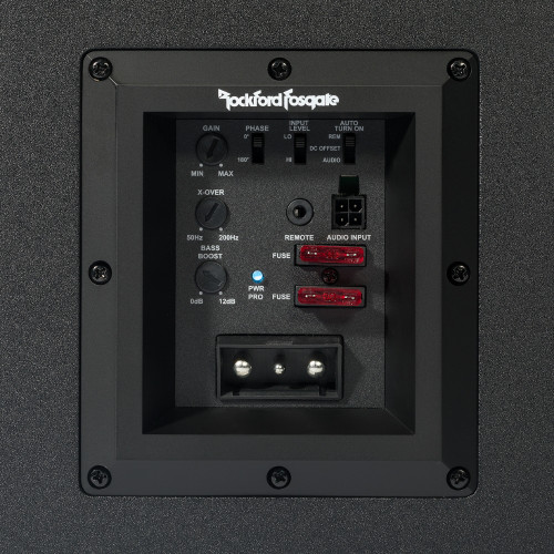 Rockford Fosgate P300-10 Punch Single 10" 300 Watt Amplified Subwoofer