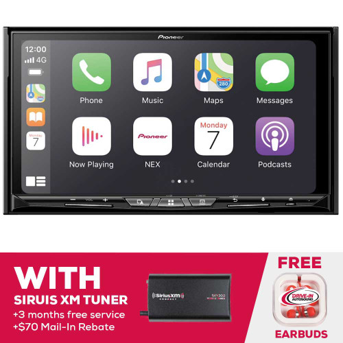 Pioneer AVIC-W8600NEX 7" 2-DIN Navigation with Satellite Radio Tuner Pioneer AVIC-W8600NEX 7" 2-DIN Navigation with Satellite Radio Tuner