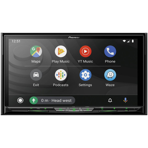 Pioneer AVIC-W8600NEX 7" 2-DIN Navigation with License Plate Camera