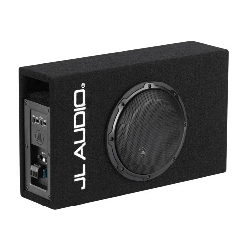 JL Audio ACP108LG-W3V3 8" Loaded Car Subwoofer & Enclosure Box & Amplifier