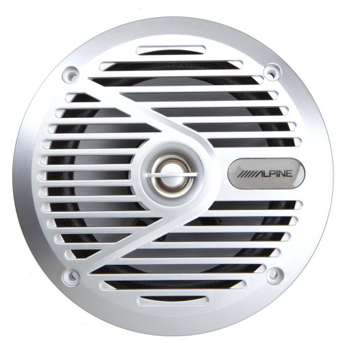 Alpine SPS-M601 6-1/2" 2-Way Marine Speakers (Silver)