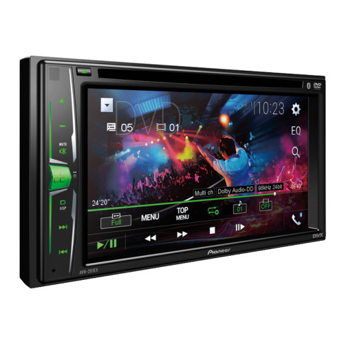 RFRB Pioneer AVH-201EX DVD 6.2" WVGA Bluetooth and Remote Control
