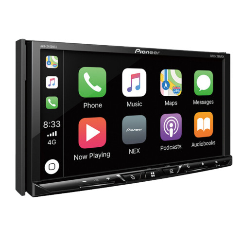 RFRB Pioneer AVH-2400NEX 7" DVD w/ Compatible with  CarPlay & Android Auto Compatible