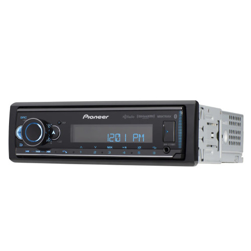 Refurbished Pioneer MVH-S720BHS Single-DIN Audio Media Receiver with Built-in Bluetooth