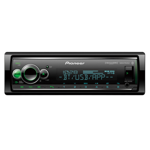 Refurbished Pioneer MVH-S522BS 1-DIN Audio Media w/ Built-in Bluetooth Refurbished Pioneer MVH-S522BS 1-DIN Audio Media w/ Built-in Bluetooth