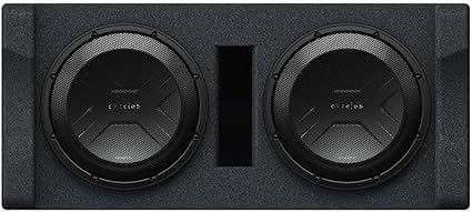 Kenwood eXcelon P-XW1221D Dual 12” Pre-loaded Subwoofer Enclosure