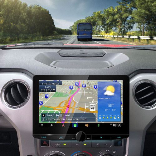 Kenwood eXcelon DNR1007XR 10.1" Floating Panel High Def Navigation