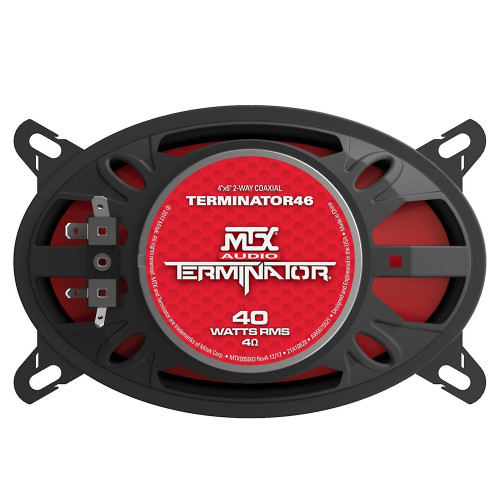 MTX Terminator46 Terminator Series 4"x6" 2-way Car Speakers