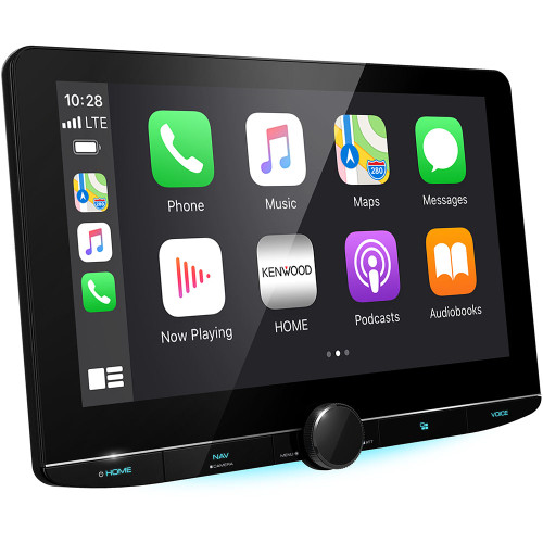Kenwood eXcelon NEW DNR1007XR 10.1" Floating Panel High Definition Navigation + License Plate Camera