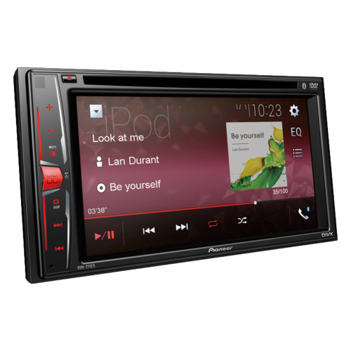 RFRB Pioneer AVH-211EX 6.2" DVD Multimedia & 2 Pairs of Speakers Combo Pack