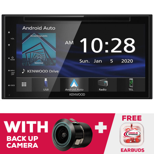 Kenwood DDX5707S DVD with Free Backup Bullet Cam