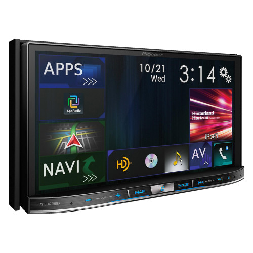 RFRB Pioneer AVIC-8200NEX 7 Inch Navigation With License Plate Camera