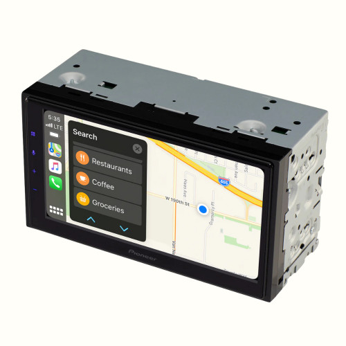 RFRB Pioneer DMH-W4660NEX 6.8" 2-DIN Multimedia Receiver w/ License Plate Camera