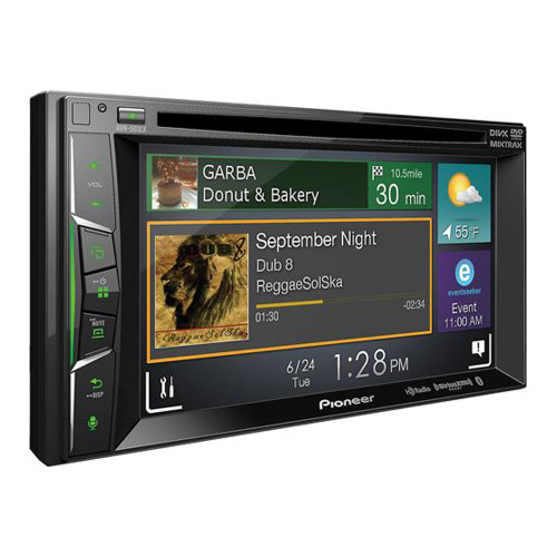 RFRB Pioneer AVH-501EX 6.2 Inch Multimedia DVD With BackUp Camera