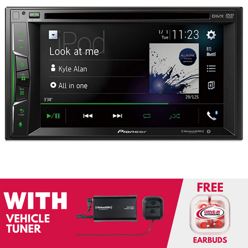 RFRB Pioneer AVH-1500NEX 6.2 Inch Multimedia DVD With SiriusXM Tuner