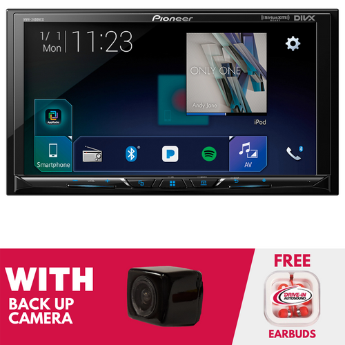RFRB Pioneer AVH-2400NEX 7 Inch Multimedia DVD With Backup Camera