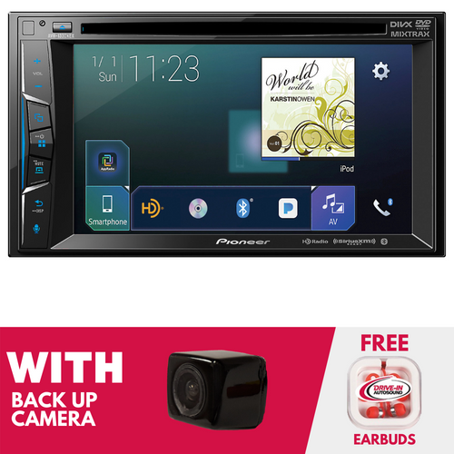 RFRB Pioneer AVH-1330NEX 6.2 Inch Multimedia DVD With Backup Camera