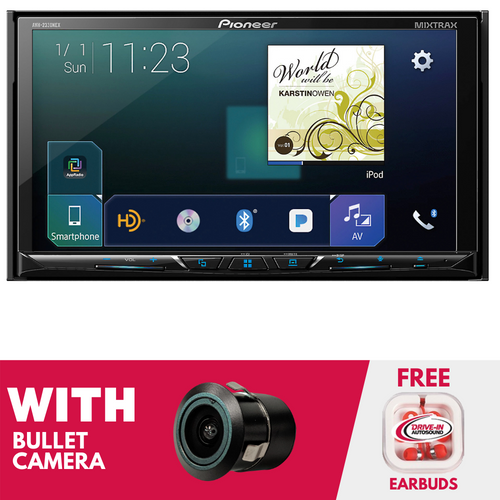 RFRB Pioneer AVH-2330NEX Double DIN Multimedia DVD With Bullet Camera