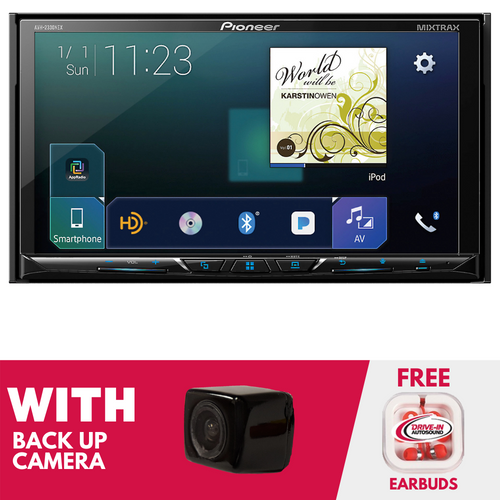 RFRB Pioneer AVH-2330NEX Double DIN Multimedia DVD With Backup Camera