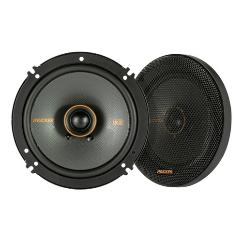 Kicker 47KSC6504 KS-Series 6.5 Inchs 4 ohm Coaxial Car Speakers with Grilles Kicker 47KSC6504 KS-Series 6.5 Inchs 4 ohm Coaxial Car Speakers with Grilles