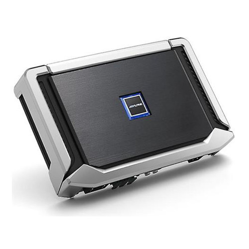 Alpine X-A90M Mono Power Amplifier with R-SB10V 10 Inch Subwoofer Enclosure