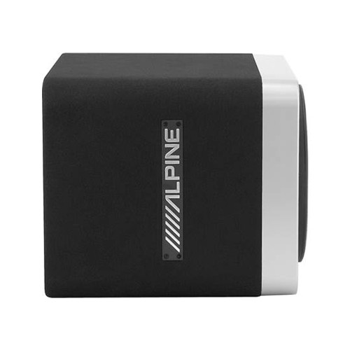 Alpine KTA-200M Mono Power Pack Amplifier W/ S-SB10V 10 Inch Subwoofer Enclosure