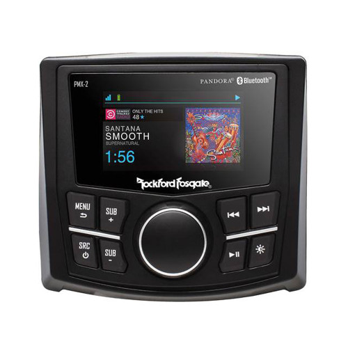 Rockford Fosgate X317-STG4 PMX-2, Front Color Optix Speaker & Subwoofer Kits