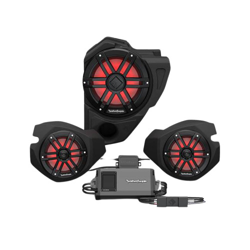 Rockford Fosgate RZR14RC-STG3 Front Color Optix Speaker & Subwoofer Kits
