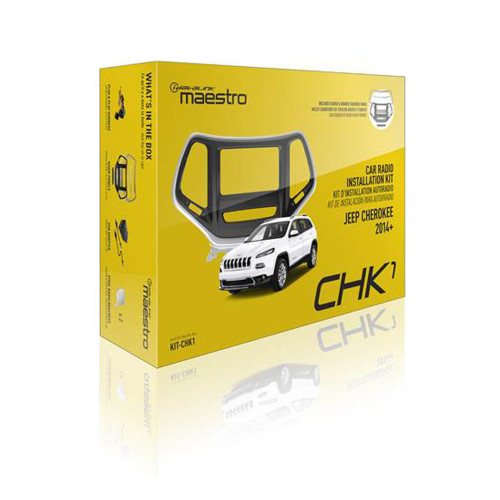 IDatalink KIT-CHK1 Dash Kit and T-Harness for Select 2014 and Up Jeep Cherokee