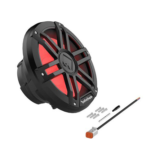 Rockford Fosgate RZR14-STG4 PMX-2, Front Color Optix Speaker & Subwoofer Kit