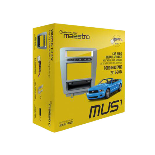 IDatalink KIT-MUS1 Dash Kit and T-Harness for Select 2010-2014 Ford Mustangs