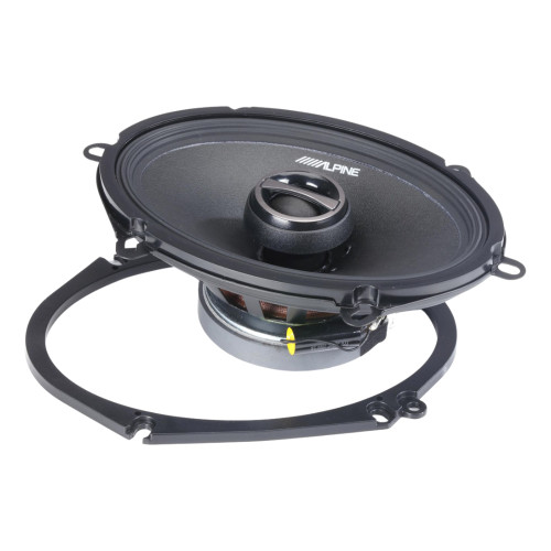 Alpine 2 Pack S-S57 S Series 5X7 Inch Coaxial 2 Way 230 Watts Car Speakers