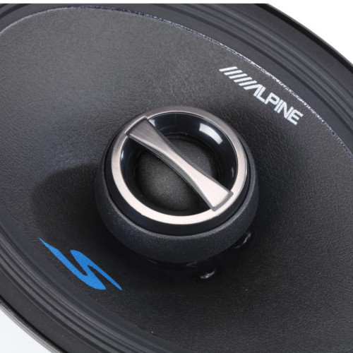 Alpine 2 Pack S-S57 S Series 5X7 Inch Coaxial 2 Way 230 Watts Car Speakers