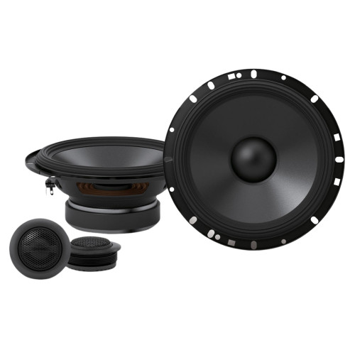 Alpine 2 Pack S-S65C S Series 6.5 Inch Component 2 Way 240 Watts Car Speakers