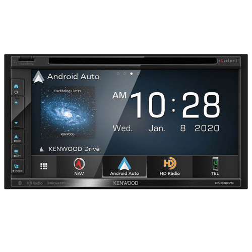 RFRB Kenwood DNX697S 6.8 Inch Navigation DVD with Bluetooth & HD Radio