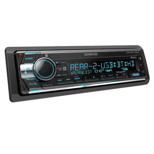 RFRB Kenwood KDC-BT772HD Single DIN CD Receiver with Bluetooth and HD Radio