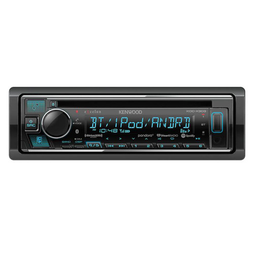 RFRB Kenwood Excelon KDC-X303 CD Receiver, Bluetooth with 1.5 Line Text Display