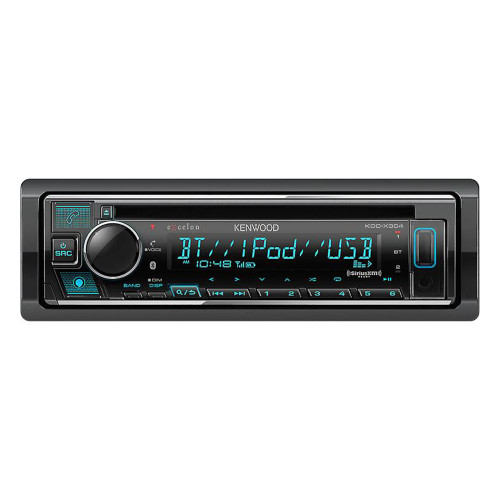 RFRB Kenwood Excelon KDC-X304 CD Receiver with Bluetooth and Amazon Alexa