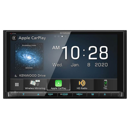 RFRB Kenwood Excelon DDX9907XR 6.8 Inch DVD Receiver with Bluetooth & HD Radio