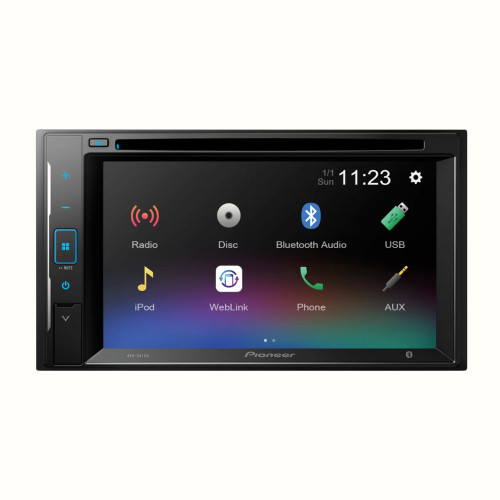 Pioneer AVH-241EX 6.2" Double-DIN CD/DVD Receiver with License Plate Camera