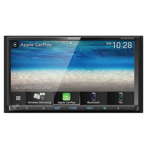 RFRB Kenwood DDX9707S 6.95 Inch DVD with Apple CarPlay or Android Auto
